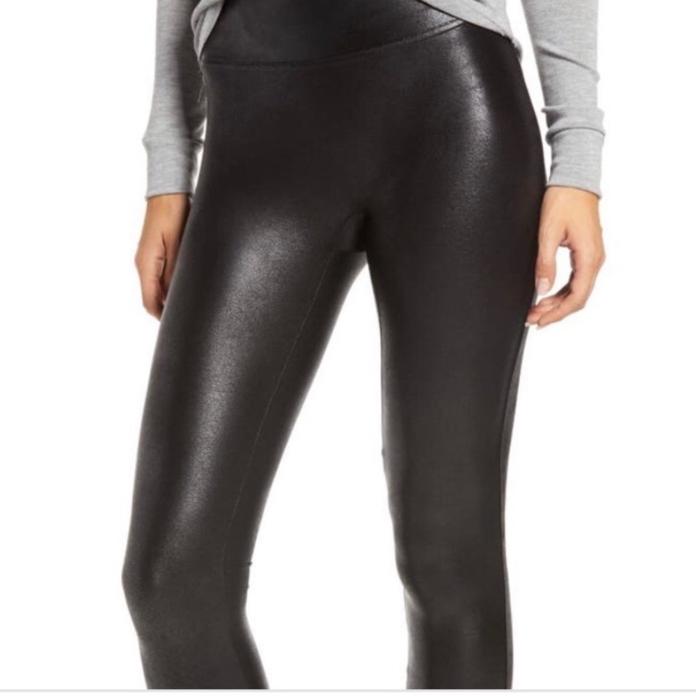 Spanx Leather look leggings